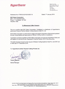 Awards & Achievements EGP Sales Corporation